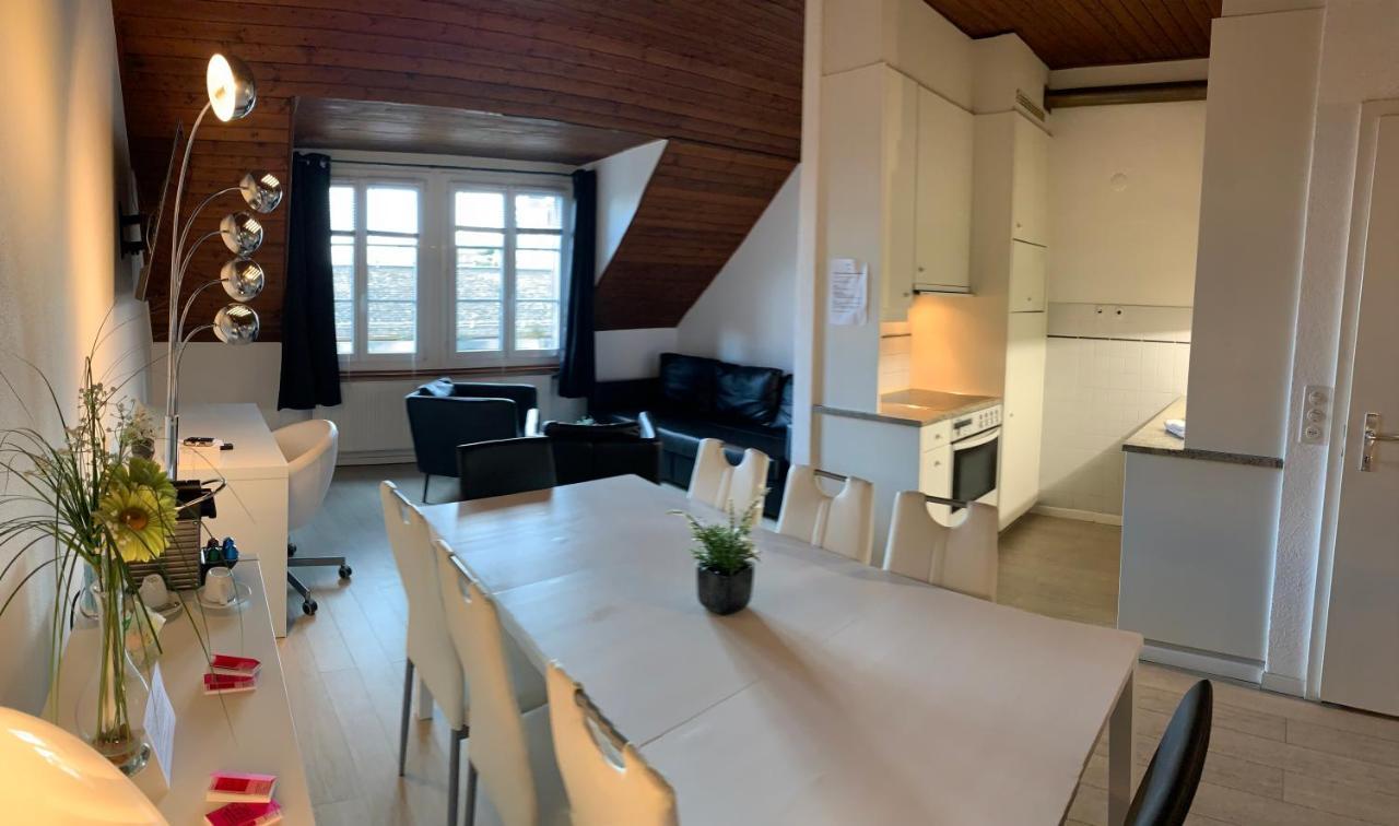 Luxury Duplex Vue Chateau Neuchâtel Buitenkant foto
